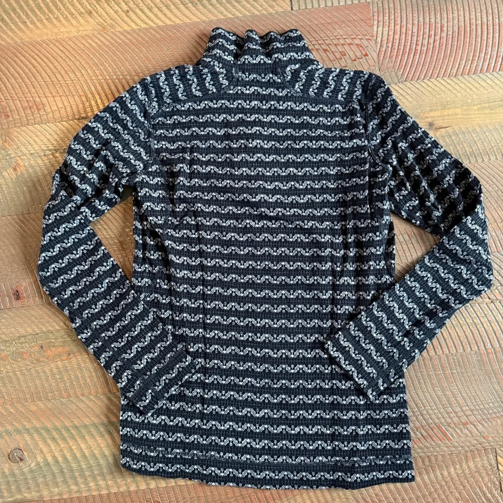 Smartwool Women's Merino 1/4 Zip Base Layer – 100% Merino Wool, Size Medium - Picture 2 of 7